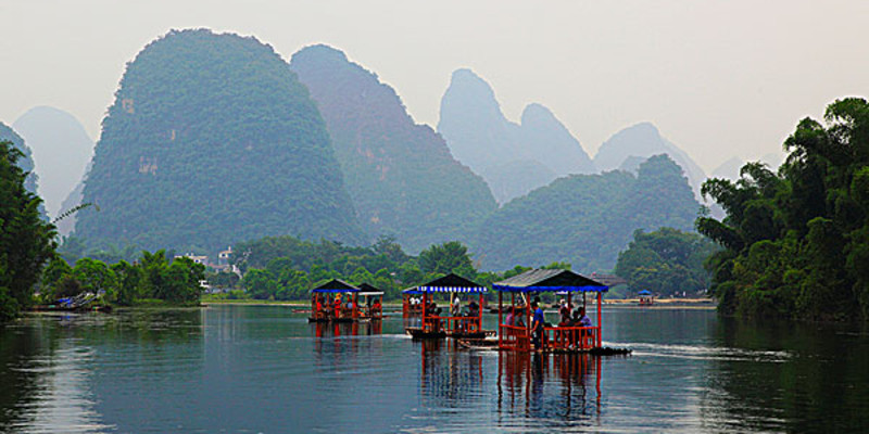 陽朔漂流