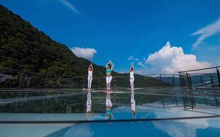 清遠古龍峽玻璃橋 (2)