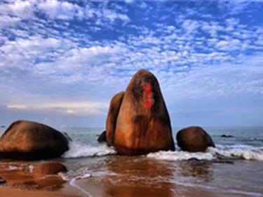蜈支洲島,天堂森林公園+海景玻璃棧道,天涯海角,五星喜來登雙飛四日